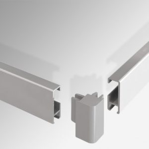 Corner Connector for Picture Hanging Clip Rail
