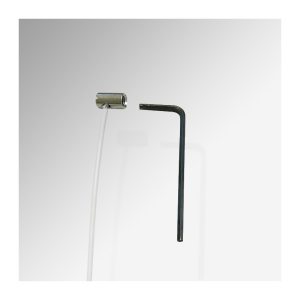 Barrel End with Transparent Nylon Cord