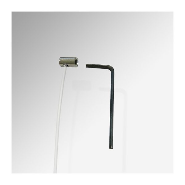Barrel End with Transparent Nylon Cord