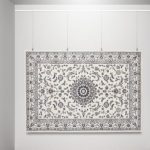 Rug Hanging Kit for J Rail, Carpet Gripper