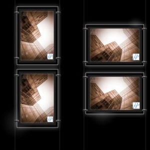 Wall Mounted LED Pocket Kit (A4)
