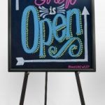 Chalkboard Easel (Metal)