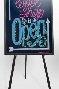 Chalkboard Easel (Metal)