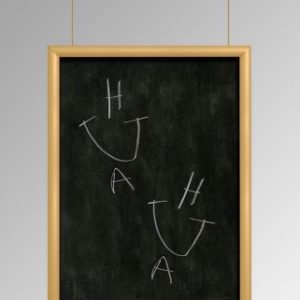 Gold Chalkboard Hanging Kit with Looped Wire
