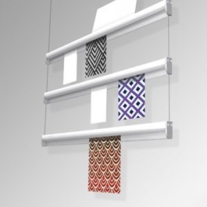 Suspended Rail Kit for Paper Display