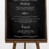 Chalkboard Easel (Wooden)