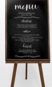 Chalkboard Easel (Wooden)