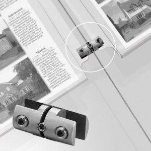 Double Cable Clamp, Hanging System