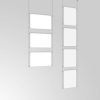 A4 Ceiling Mounted Cable Kit with Poster Pockets