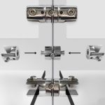 Double Multi Angle Clamp, Hanging System