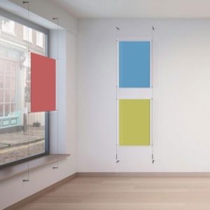 Wall to Wall Cable Displays, Hanging System