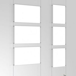 A2 Wall to Wall Cable Kit with Poster Pockets