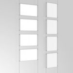 A3 Wall to Wall Cable Kit with Poster Pockets