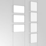 A4 Wall to Wall Cable Kit with Poster Pockets