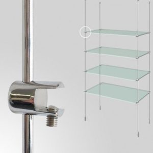 Shelf Clamp Support, Support for Rods