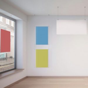 A3 Rod Kit for Poster Pockets (Ceiling Mounted)
