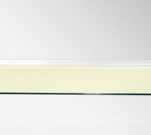 Off White Floating Glass Shelf (6mm Shelf Board)