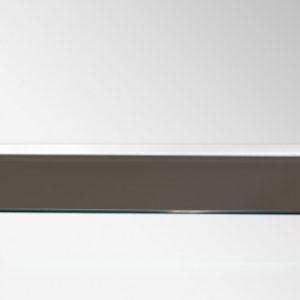 Taupe Floating Glass Shelf (6mm Shelf Board)