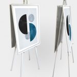 Double Sided Easel With Frame