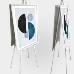 Double Sided Easel With Frame