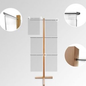 Display Stand with Acrylic Pocket