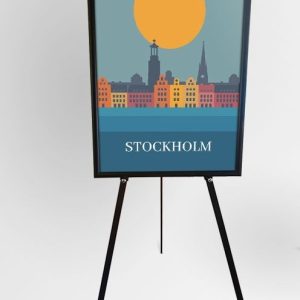 Greco Metal Easel Stand with Frame
