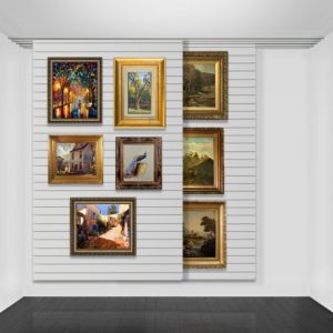 Sliding Slat Wall Hanging Kit