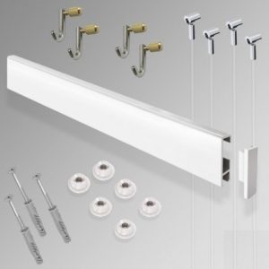 Clip Rail, Picture Hanging system