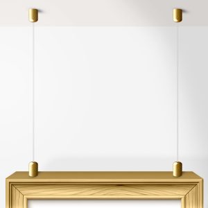 Ceiling to Frame Perlon Cable Hanging Kit