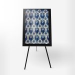 Fabric Display Easel with A0 Correx Board