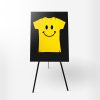 T-Shirt Display Easel with A0 Correx Board