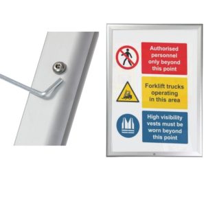 Lockable Snap Frame Aluminium