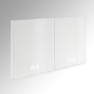 A4 Acrylic Panel Double (Portrait)