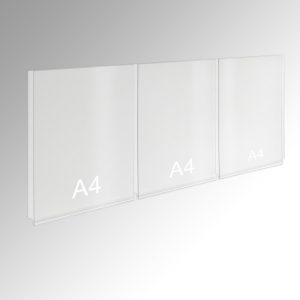 A4 Acrylic Panel Triple (Portrait)