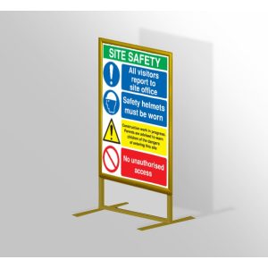 Free Standing Pavement Information Stand