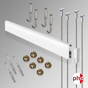 Clip Rail Picture Hanging kit