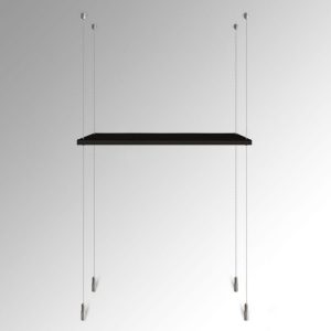 Black Wooden Shelf
