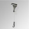 Picture Hanging Moulding Hook, Self Locking Hook