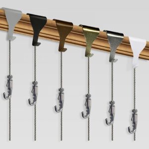 Picture Hanging Moulding Hook with Self Locking Hook