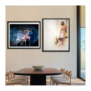 acrylic display metal frame heavy duty