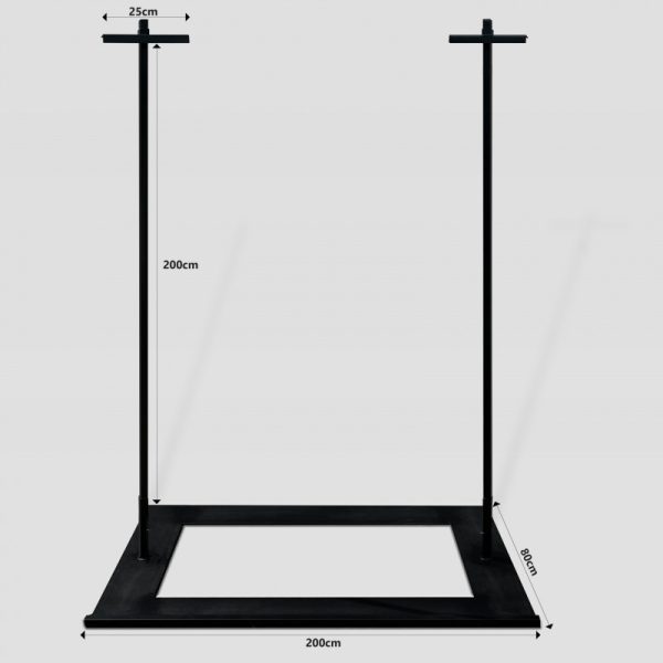 display easel for large picture on archway shelf