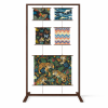 exhibition fabric display stand free standing