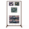 exhibition fabric display stand free standing