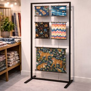 exhibition fabric display stand free standing