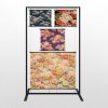 exhibition fabric display stand free standing