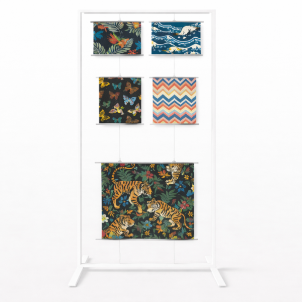 exhibition fabric display stand free standing