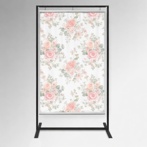 expo fabric display stand free standing