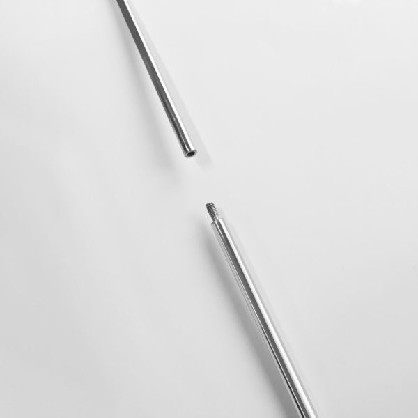 flush to wall rod display acrylic poster holders kit