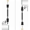 frameless mirror hanging system kit no mirror