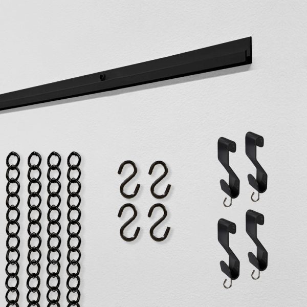 j-rail steel chain hanging kit